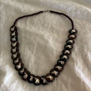 Elephant necklace